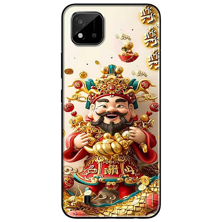 Ốp lưng cho Realme 9i - Realme 10 - C11 2021 - C65 4G - C67 - C20 - Poco X6 5G - Thần Tài Đến - Hàng Chính Hãng