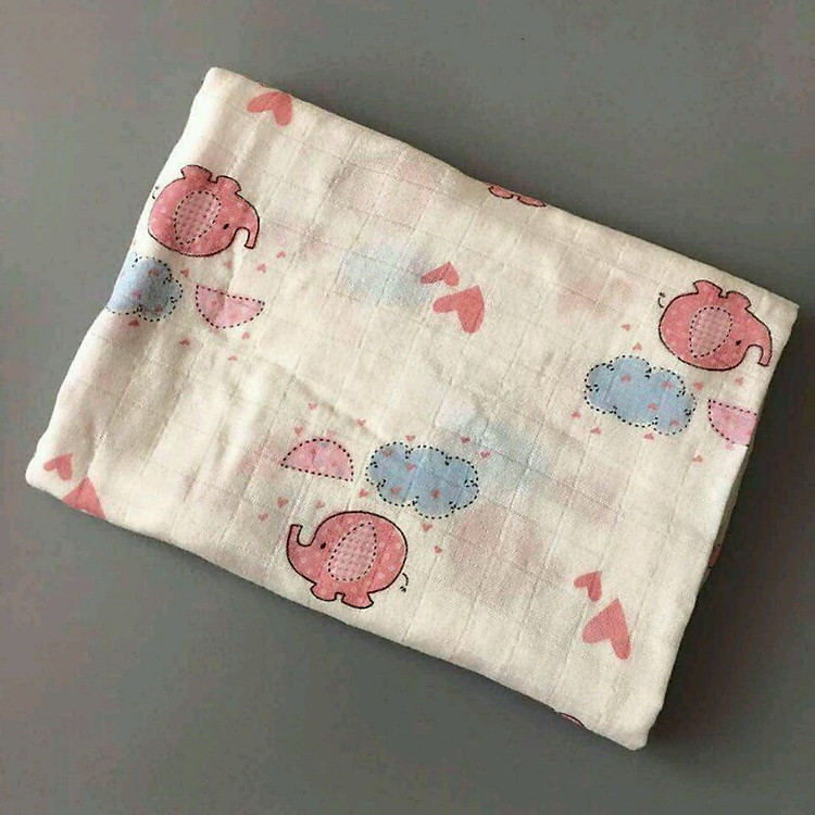 Khăn Sợi Tre siêu mềm 120 x 120 cm (Giao màu ngẫu nhiên)