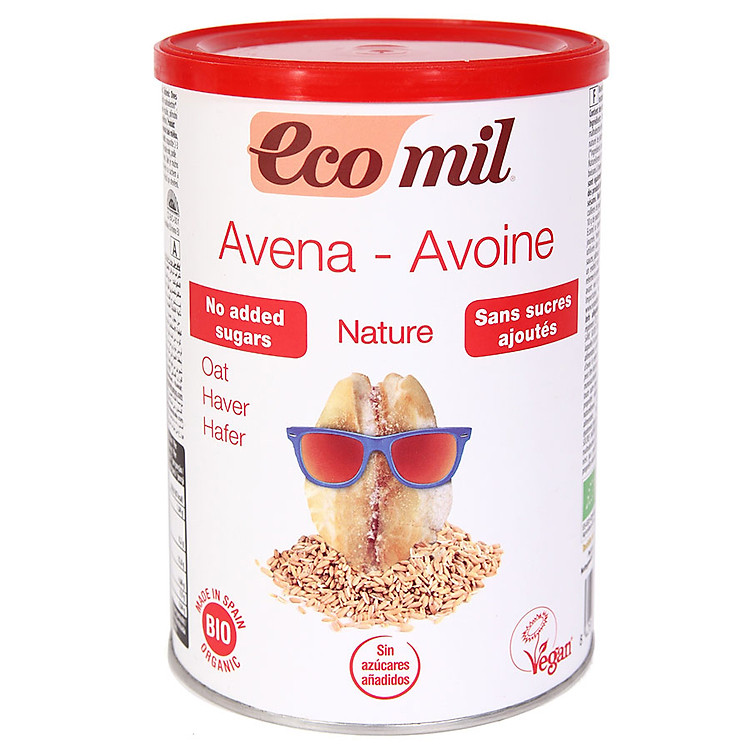 Bột Yến Mạch Không Thêm Đường Ecomil (400g)