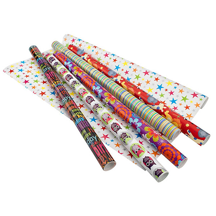 Giấy Bọc Quà JYSK Price Star Nhiều Màu 70 x 600cm