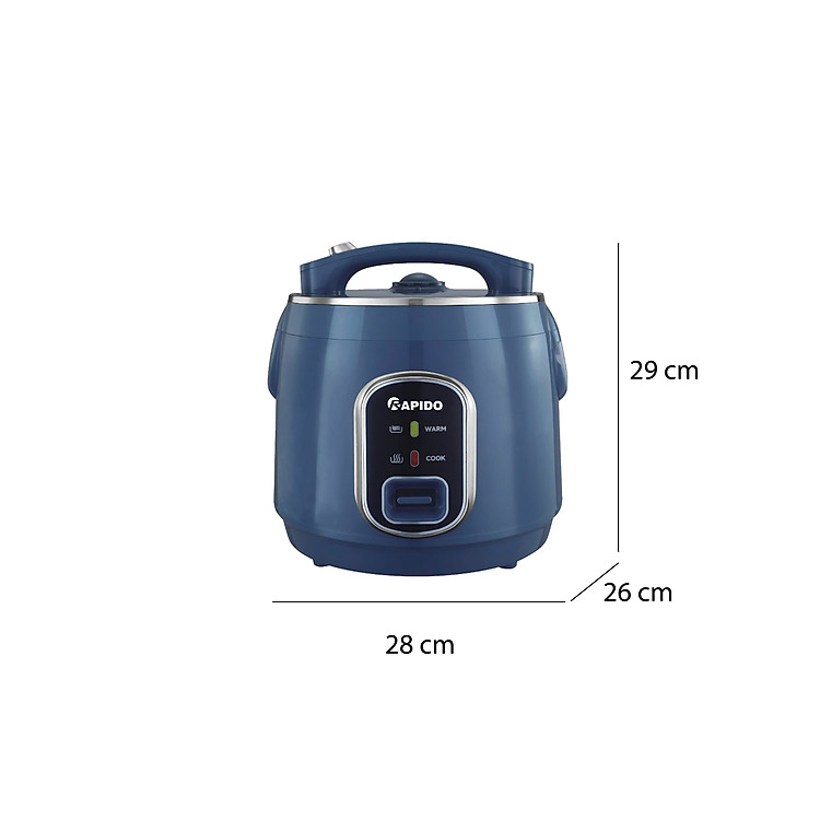 Nồi cơm điện Rapido RC-1.8M Hàng chính hãng