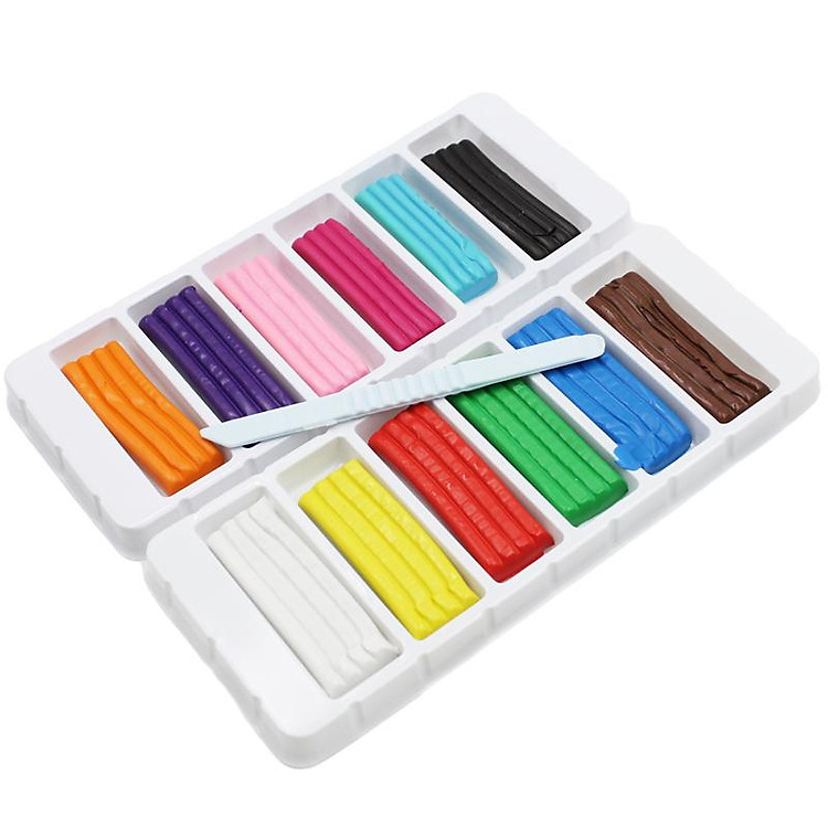 Đồ Chơi Đất Nặn 12 Màu 180g Chính hãng Ưu đãi - Hình ảnh 4