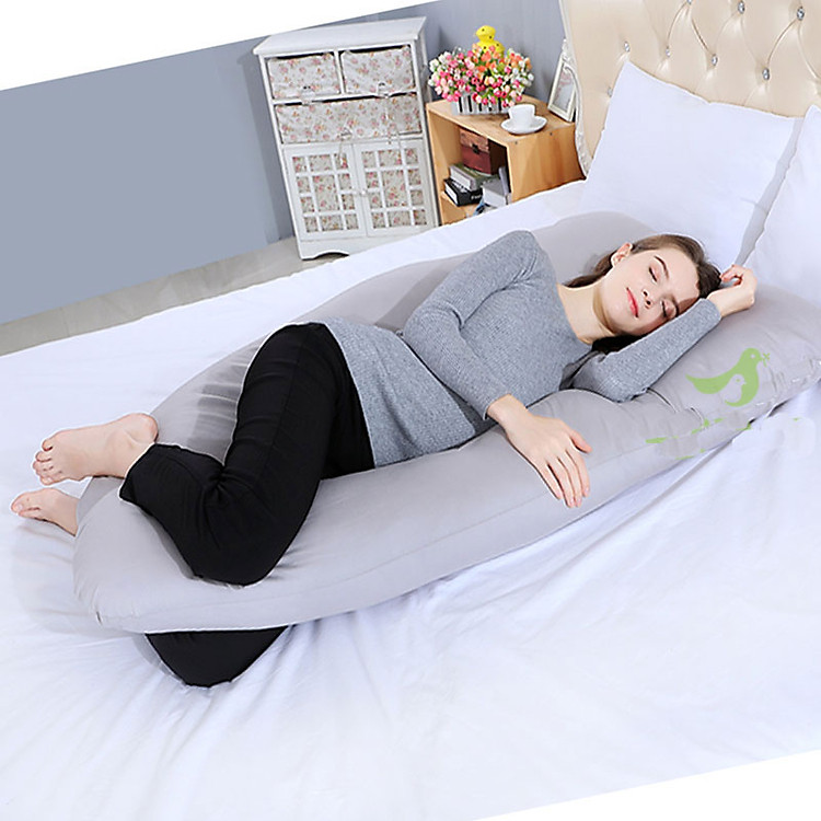 Tìm mua tại Avakids:Gối Ôm Chữ U Bà Bầu Xám - Zcare, tràn ngập Khuyến mãi, Ưu đãi
