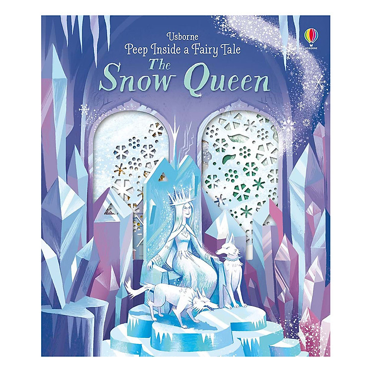 Sách Usborne Peep Inside A Fairy Tale: The Snow Queen