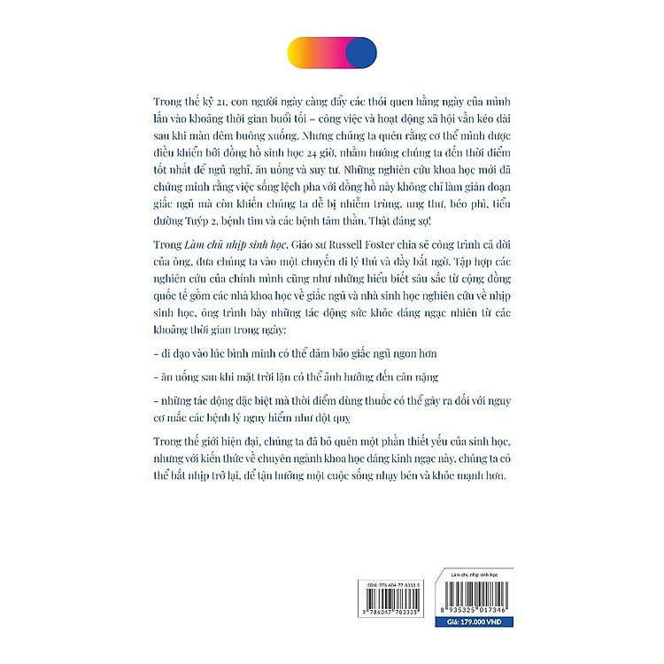 Làm Chủ Nhịp Sinh Học - Ảnh 2