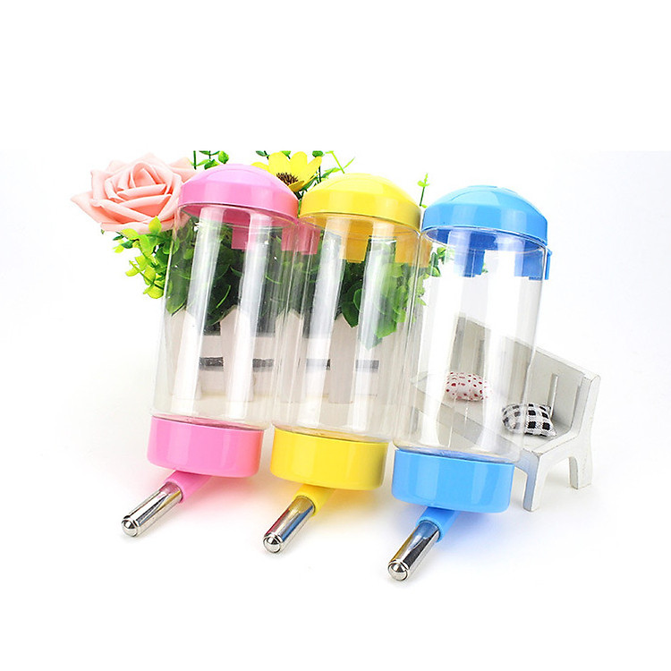 Bình Nước Cấp Nước Tự Động Gắn Chuồng Chó Mèo 400ml