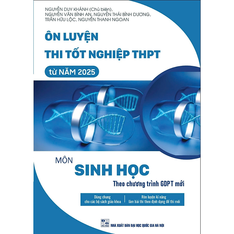 Sách - Ôn Luyện Thi Tốt Nghiệp THPT Môn Sinh Học (Theo Chương Trình GDPT Mới) - VETT