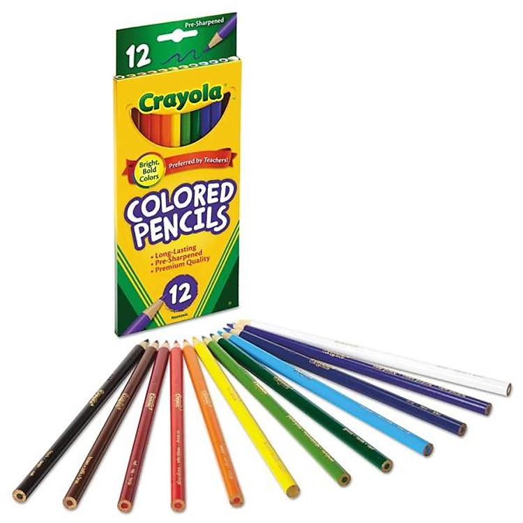 Hộp Bút Chì Màu Crayola (12 chiếc) - Ảnh 2