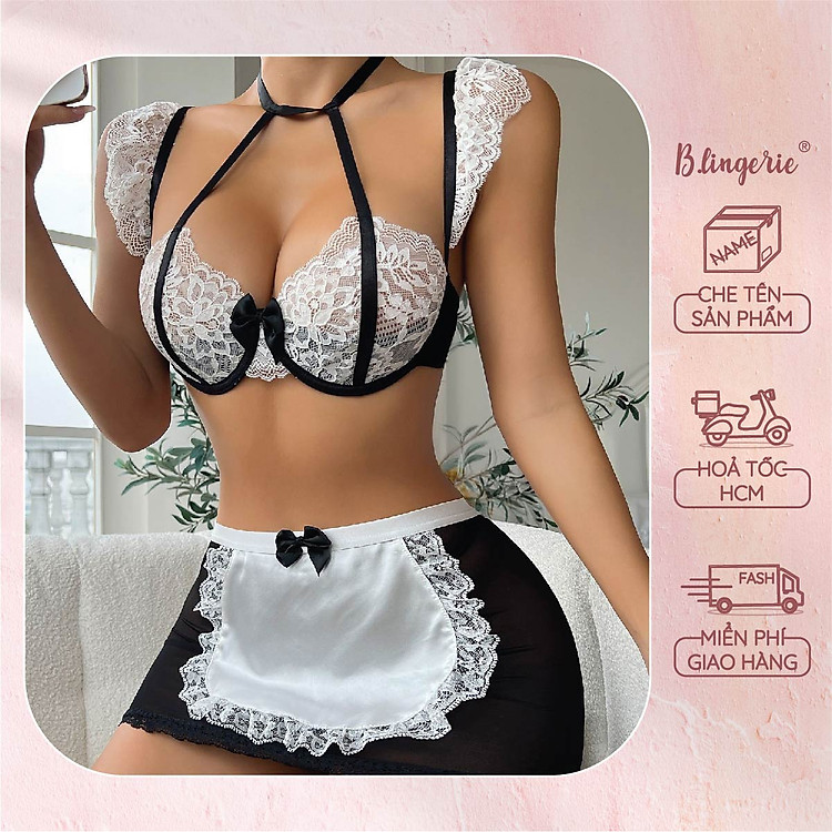 Đồ Ngủ Ren Cosplay Hầu Nữ - B.Lingerie