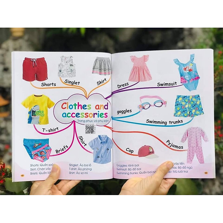 CHINH PHỤC TỪ VỰNG TIẾNG ANH - THEO SƠ ĐỒ TƯ DUY MIND MAP (Dành cho trẻ em từ 1 – 10 tuổi) - Ảnh 4