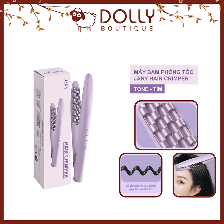 Máy Bấm Phồng Tóc Jary Hair Crimper Hàng chính hãng