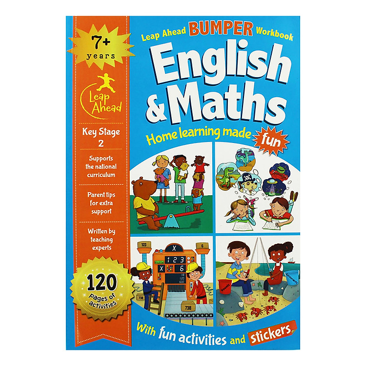 Sách Leap Ahead : 7+ Years English and Maths