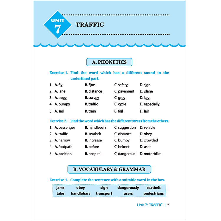 GLOBAL SUCCESS - Vở bài tập tiếng anh lớp 7 tập 2 (có đáp án) - Ảnh 3
