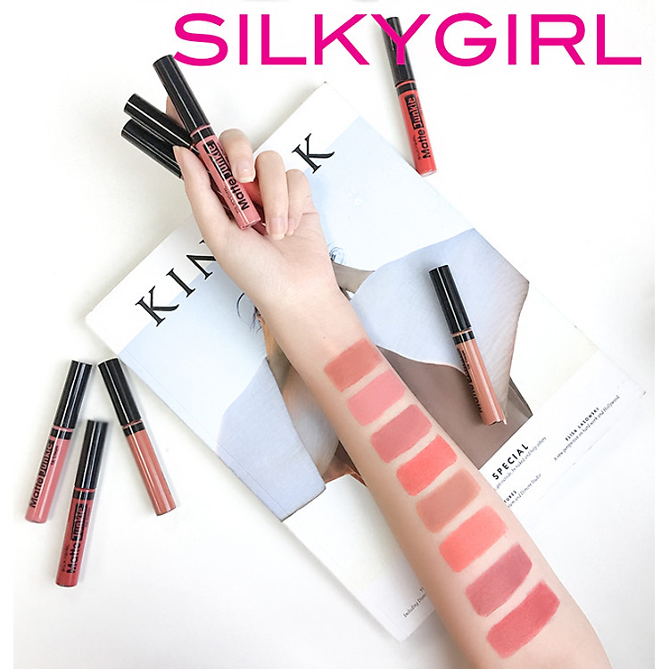 Son Kem Silkygirl Matte Junkie Lip Cream GL0023 (5.8ml)