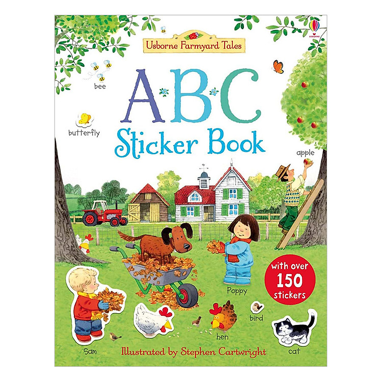 Sách Usborne FYT ABC Sticker Book