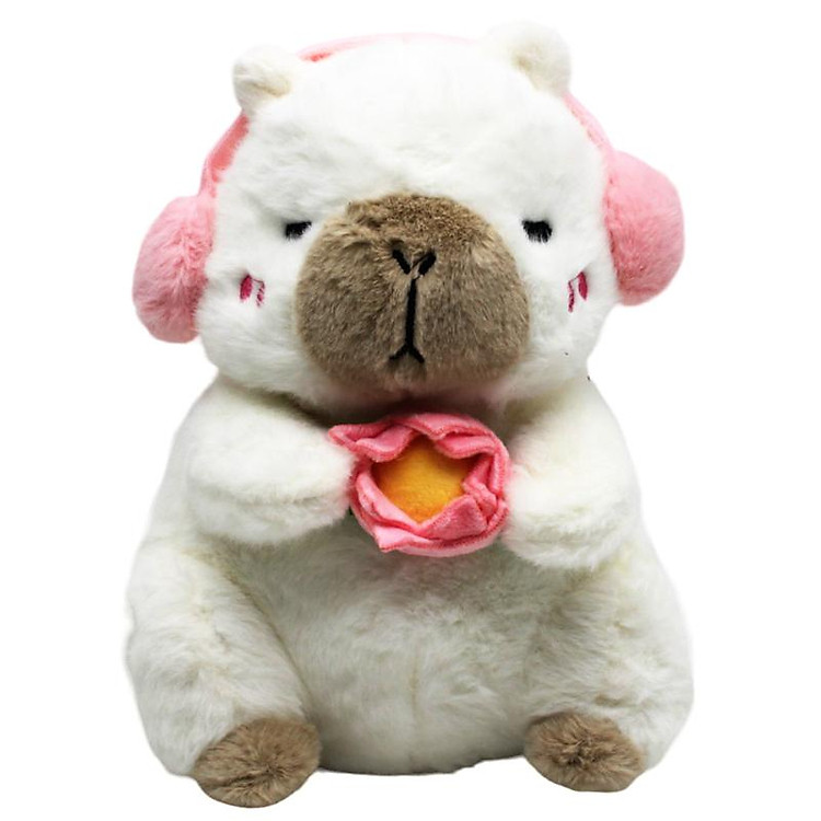 Thú Bông Capybara Nghe Nhạc 25cm Chính hãng Giá tốt - Hình ảnh 3