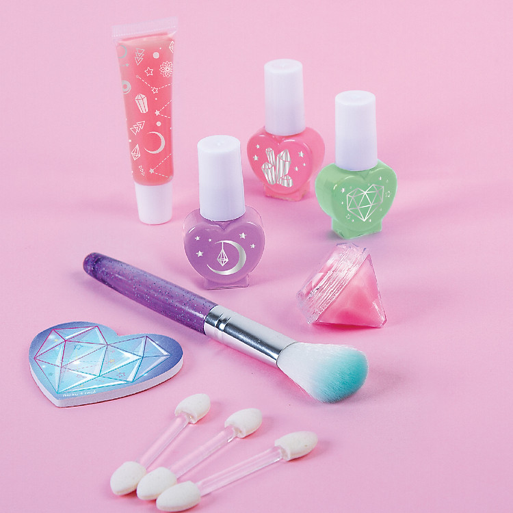 Đồ Chơi Vali Trang Điểm Hồng MAKE IT REAL Chính hãng Ưu đãi - Hình ảnh 4