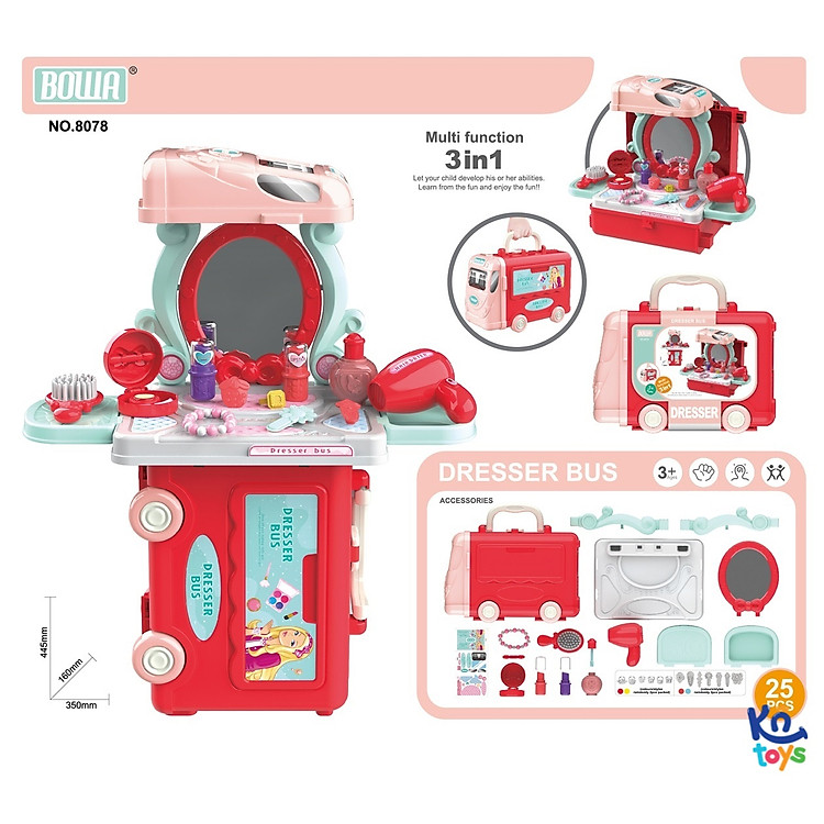 Bộ Đồ Chơi Xe Buýt BOWA 8078 Chính hãng Giá rẻ