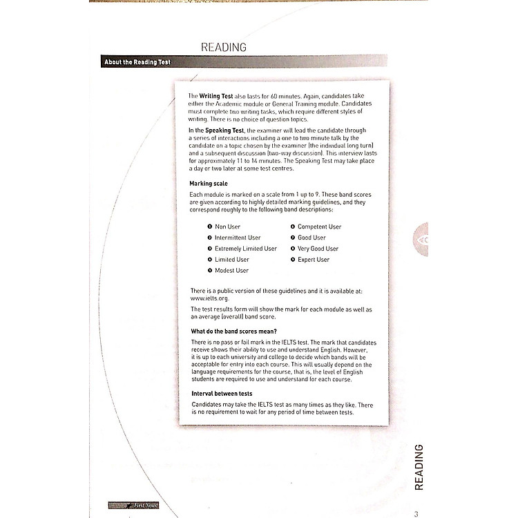 IELTS Skills Reading & Writing Book Two