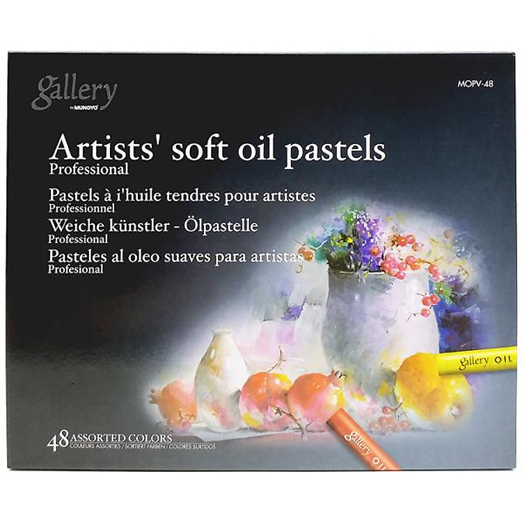 Hộp 48 Bút Sáp Dầu Gallery Artists Mungyo MOPV-48