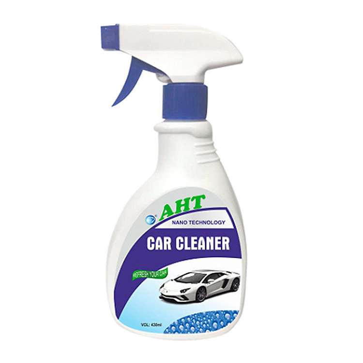 Chai xịt diệt khuẩn khử mùi xe hơi Car Cleaner AHT - 430ml