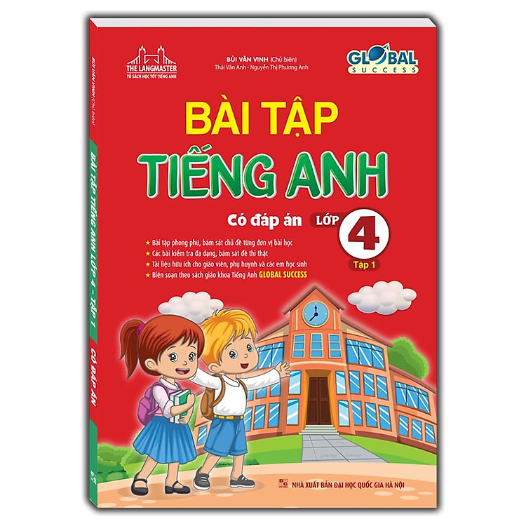Global Success – Bài Tập Tiếng Anh Lớp 4 – Có Đáp Án (Tập 1)