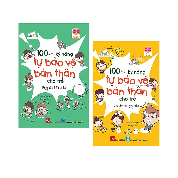 100++ Kĩ Năng Bảo Vệ Bản Thân Cho Trẻ: Ứng Phó Với Thiên Tai + Ứng Phó Với Nguy Hiểm