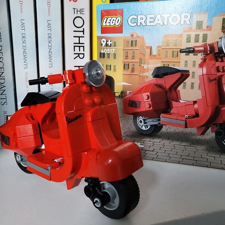 Đồ Chơi Lắp Ráp VESPA MINI LEGO 40517 Chính hãng Tiết kiệm - Hình ảnh 4