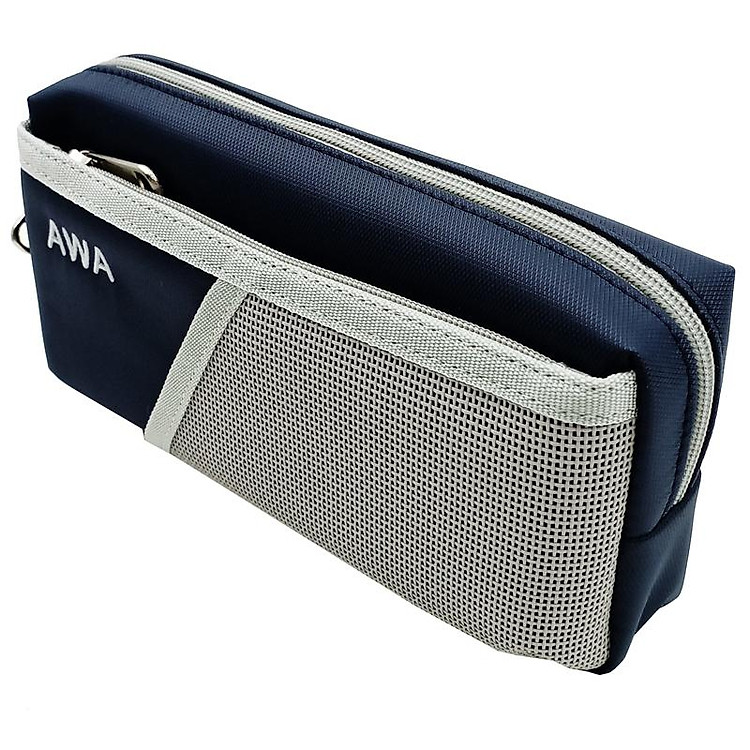 Bóp Viết 3 Ngăn AWA HVA-3N - Xanh Navy - Ảnh 2