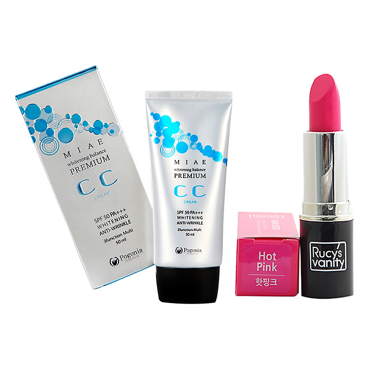 Bộ Trang Điểm Kem Nền Rucy's Vanity Premium LK-CCLP01
