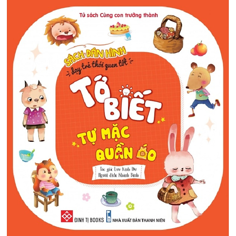 Dán Hình Dạy Trẻ Thói Quen Tốt (Cho bé từ 3 – 6 tuổi)