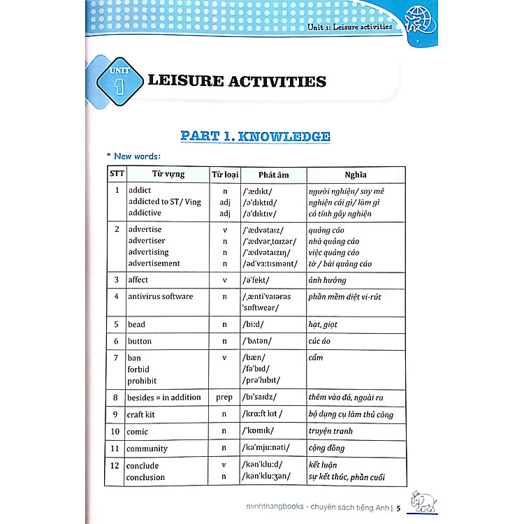 Chinh Phục 4 Kỹ Năng Tiếng Anh Nghe - Nói - Đọc - Viết Lớp 8 (Tập 1) - Ảnh 5