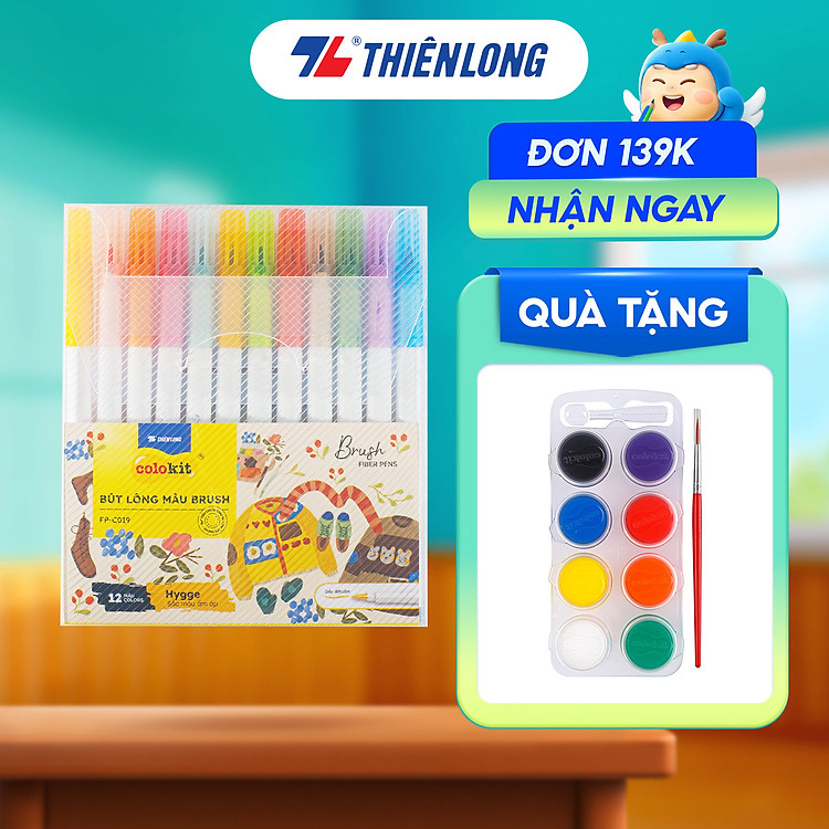 Bút Lông Thiên Long Colokit FP21-Blooming (5 màu)