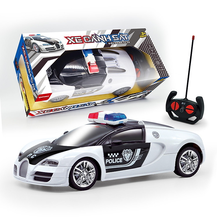 Xe Cảnh Sát Điều Khiển Từ Xa DK81211 Chính hãng Giá rẻ - Hình ảnh 4