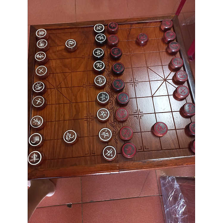 Mua Bàn cờ tướng gỗ trắc 3,8cm Chính hãng Giá tốt - Hình ảnh 3