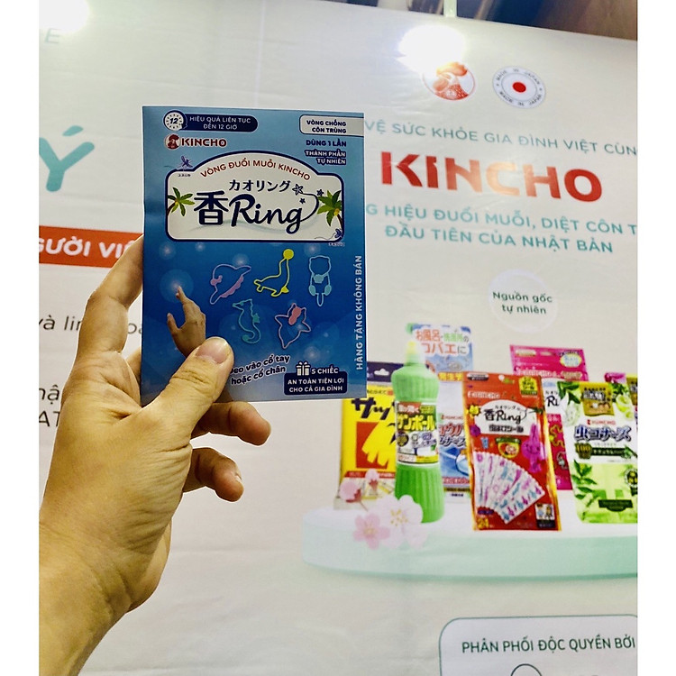 Mua Vòng Đeo Chống Muỗi Kincho Nhiều Hương Chính hãng Giá rẻ