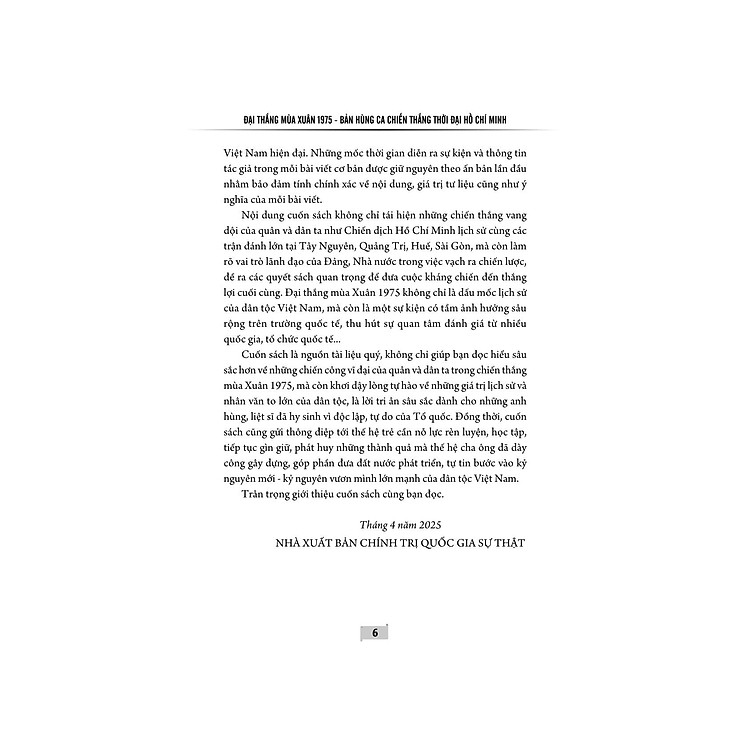 Đại thắng mùa Xuân 1975 - Bản hùng ca chiến thắng thời đại Hồ Chí Minh - Ảnh 3