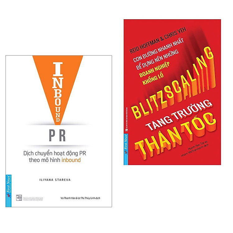 Combo 2 cuốn sách hay về kinh tế : Inbound PR - Dịch Chuyển Hoạt Động Theo Mô Hình Inbound + Tăng Trưởng Thần Tốc