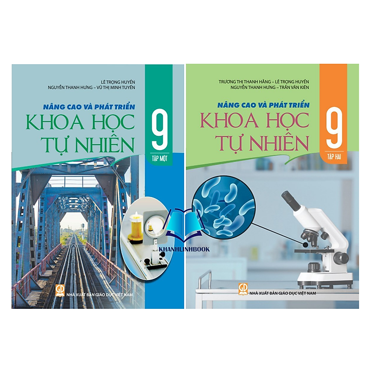 Combo Nâng Cao Và Phát Triển Khoa Học Tự Nhiên 9 – Tập 1 + 2