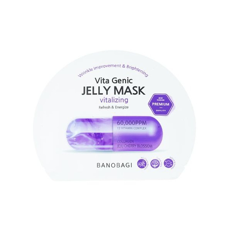 Mặt Nạ BANOBAGI PREMIUM Vita Genic Jelly Mask - cica Premium - Ảnh 3