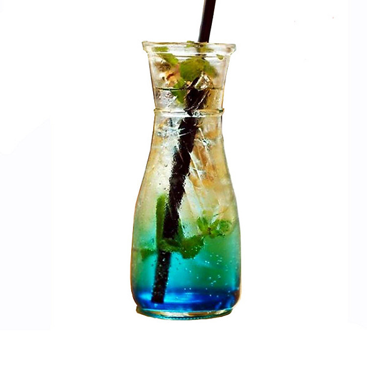 Ly Thủy Tinh Eo Uống Trà Sữa