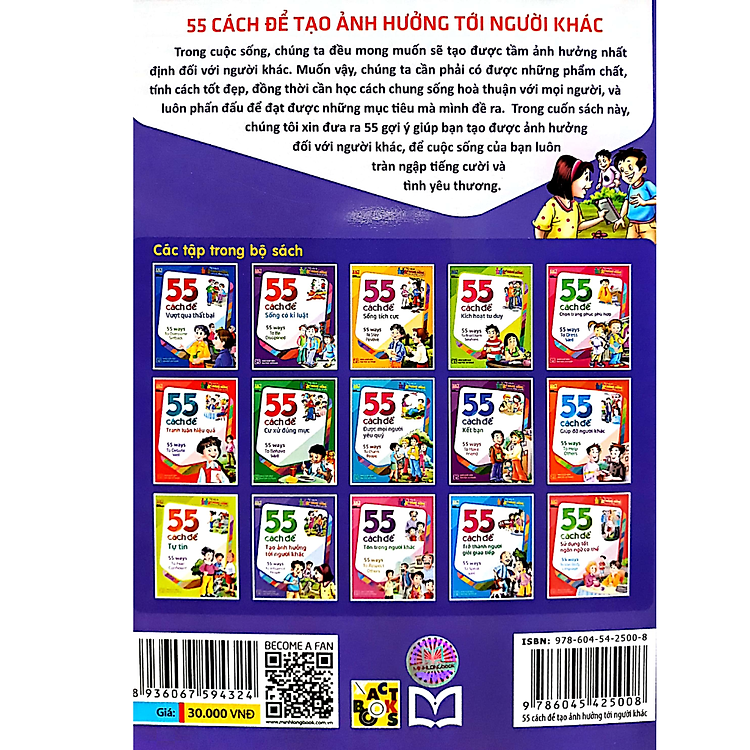 Tủ Sách Kĩ Năng Sống Dành Cho Học Sinh - 55 Cách Để Tạo Ảnh Hưởng Tới Người Khác - Ảnh 4