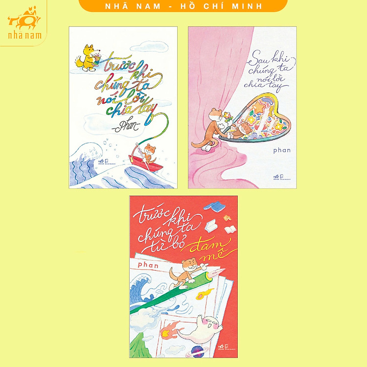 Combo 3 cuốn của tác giả Phan