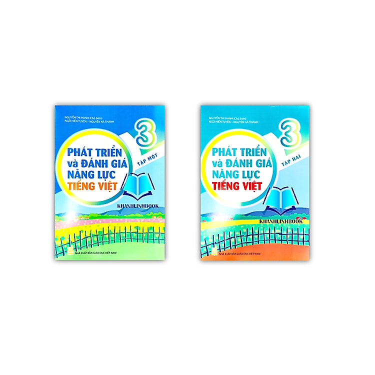 Combo phát triển và đánh giá năng lực tiếng việt 3 (Tập 1 + 2)