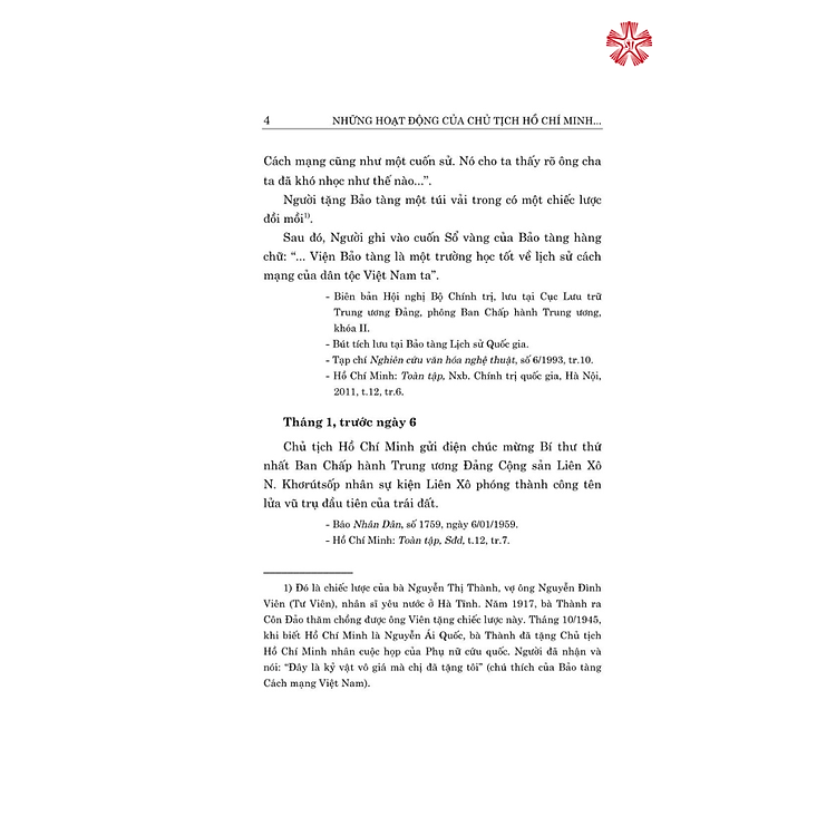 Những hoạt động của Chủ tịch Hồ Chí Minh giai đoạn 1954 - 1969, tập 2 (1959 - 1964) - Ảnh 5