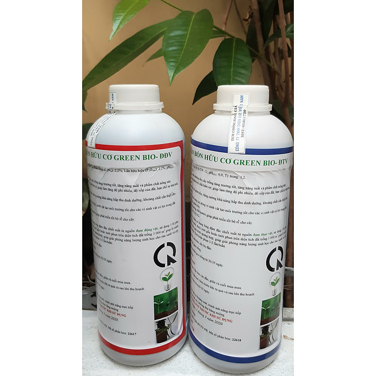 1L Phân Hữu Cơ Vi Sinh pha ra 300L Bón Rau, Hoa Cảnh & Cây Ăn Trái
