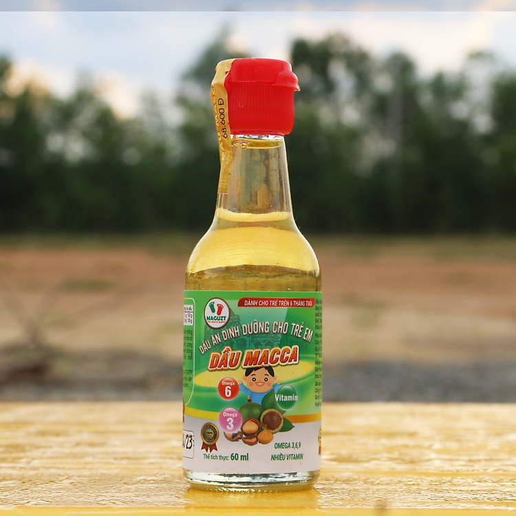 Dầu Macca nguyên chất cho bé Maguzt Tiết kiệm - Hình ảnh 3