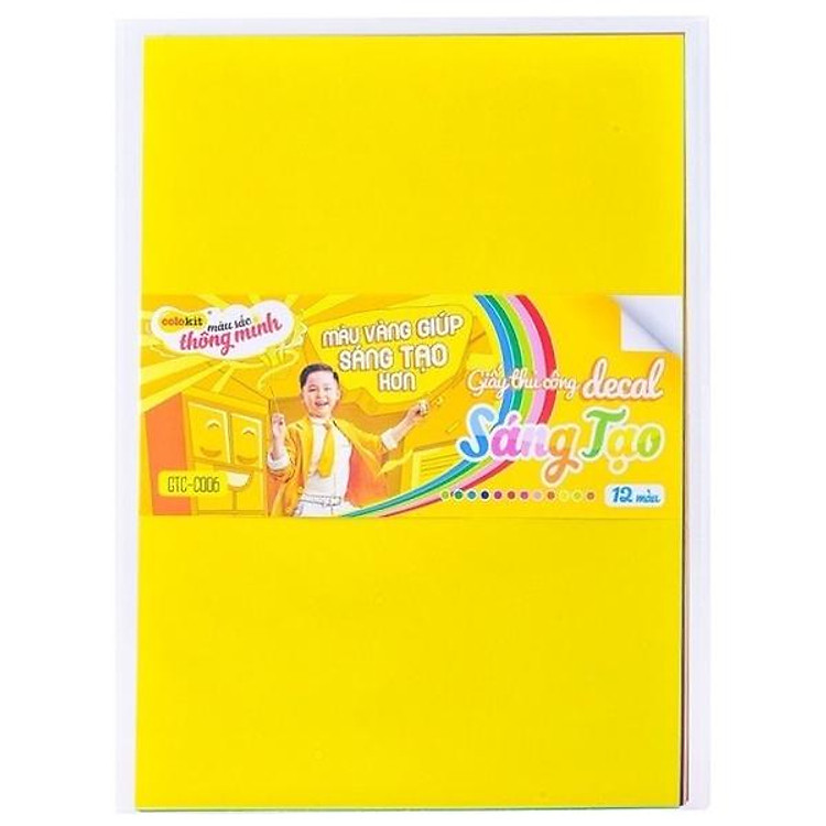 Giấy Thủ Công Colokit GTC-C006 (12 tờ)