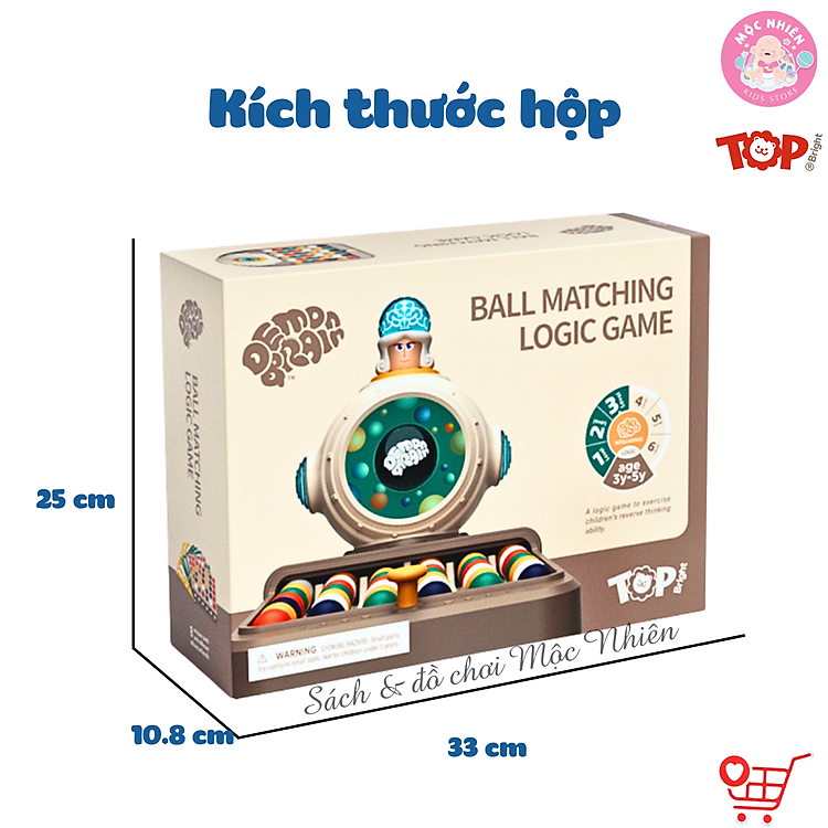 Đồ Chơi Cuộc Đua Viên Bi TOPBRIGHT Chính hãng Giá rẻ - Hình ảnh 2