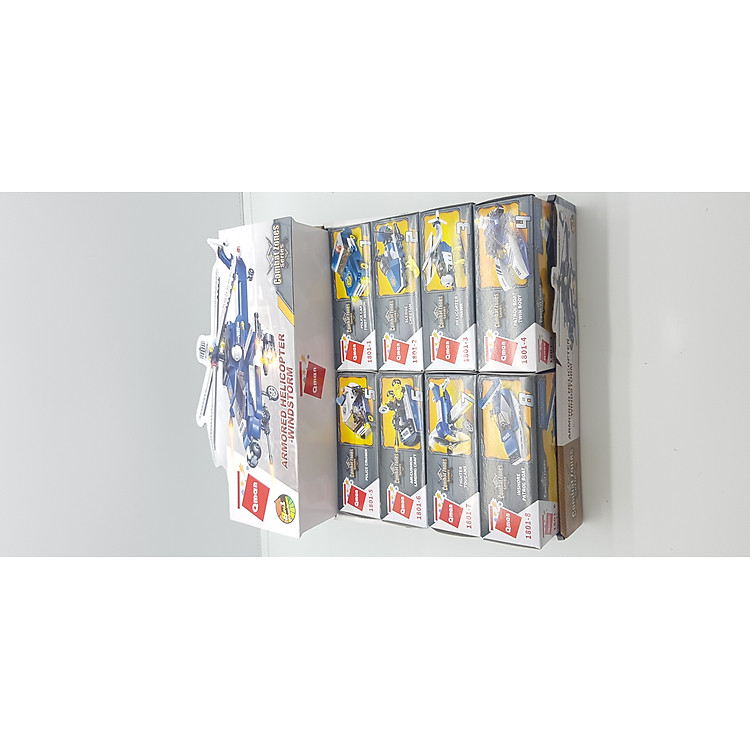 Đồ chơi lắp ghép Trực thăng chiến đấu Qman Chính hãng Giá rẻ - Hình ảnh 5